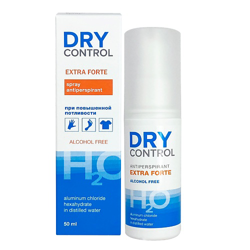 DRYCONTROL Спрей антиперспирант без спирта при повышенной потливости Extra forte 50 #1