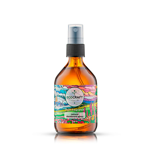 ECOCRAFT Дезодорант-спрей для тела Аромат дождя Rain Fragrance Natural Deodorant Spray 100 #1