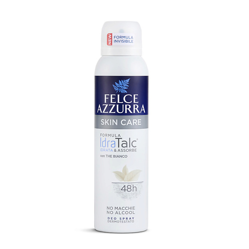 FELCE AZZURRA Дезодорант-спрей антиперспирант "Уход за кожей" с Белым чаем Skin Care Deo Spray 150 #1