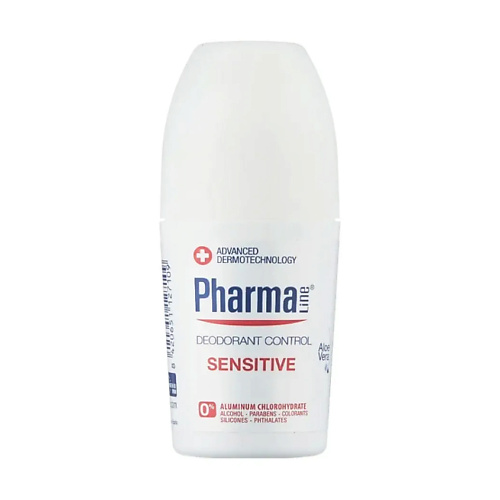 HERBAL Шариковый дезодорант для чувствительной кожи Pharma Line Sensitive Deodorant Control 50 #1