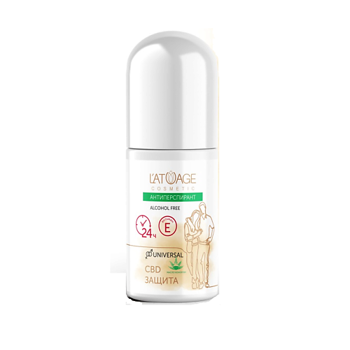 L'ATUAGE COSMETIC Антиперспирант CBD ЗАЩИТА (универсальный) 50 #1
