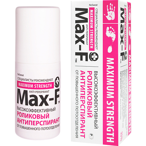 MAX-F DEODRIVE Антиперспирант Max-F NoSweat 35% 50 #1