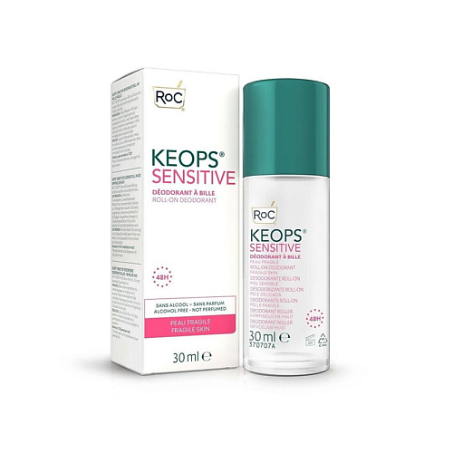 ROC Дезодорант для чувствительной кожи  Keops Roll-On Deodorant Sensitive Skin 30 #1