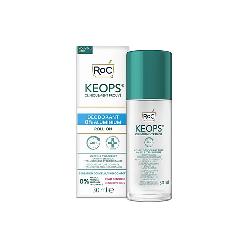 ROC Дезодорант Keops Roll-on 0% Aluminium 30 #1