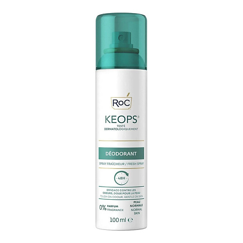 ROC Дезодорант-спрей  Keops Fresh Deodorant Spray 100 #1