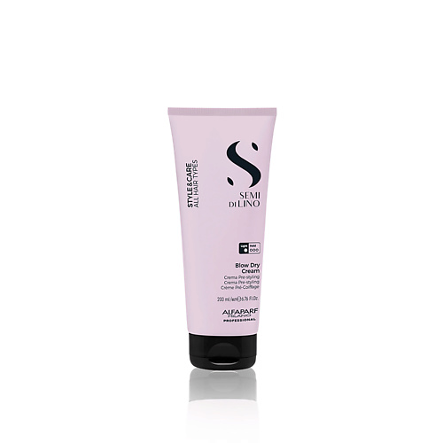 ALFAPARF MILANO Разглаживающий крем лёгкой фиксации  BLOW DRY CREAM SDL STYLE & CARE 200 #1