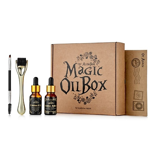 ALISA BON Комплекс для восстановления роста волос, бровей и ресниц "Magic Oil Box" 30 #1