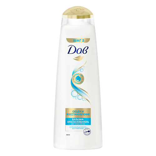 DOVE ДАВ Бальзам для волос ВОССТАНОВЛЕНИЕ И ОБЪЁМ 350 #1