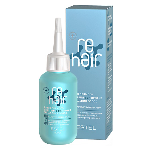 ESTEL PROFESSIONAL ESTEL Тоник прямого действия 3 в 1 против выпадения волос reHAIR 100 #1