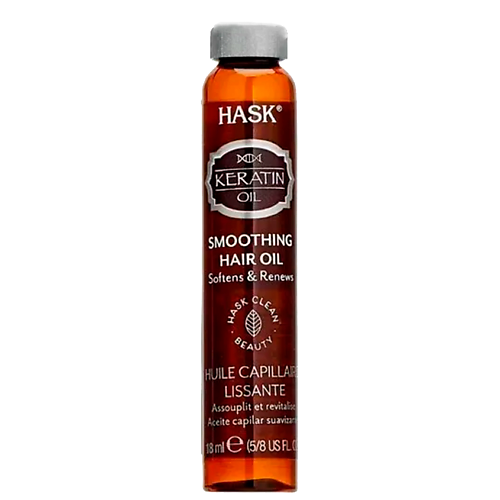 HASK Keratin Protein Smoothing Hair Oil - масло для придания гладкости волосам с протеином кератина 18 #1