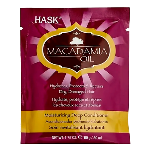 HASK Macadamia Oil Moisturizing Deep Conditioner Sachet-интенсивный кондиционер для увлажнения волос 50 #1