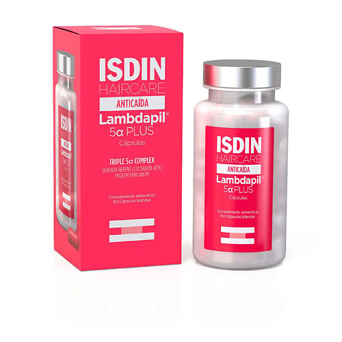 ISDIN Капсулы для волос и ногтей LAMBDAPIL 5a Plus anti-hair loss #1
