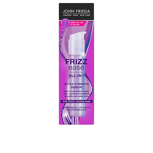 JOHN FRIEDA Сыворотка для волос Frizz-Ease Serum Extrafuerte Todo-En 50 #1