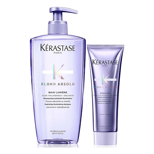 KERASTASE Увлажняющий набор для ухода за осветленными волосами Blond Absolu Bain Lumiere #1