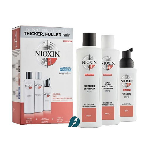 NIOXIN Набор для окрашенных истонченных волос SYSTEM 4 #1