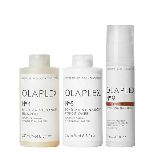 OLAPLEX Набор для ухода за волосами Nourished Hair Essentials №4, №5 и №9 #1