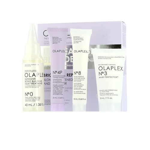 OLAPLEX Набор для ухода за волосами No.0 Unbreakable Blondes #1