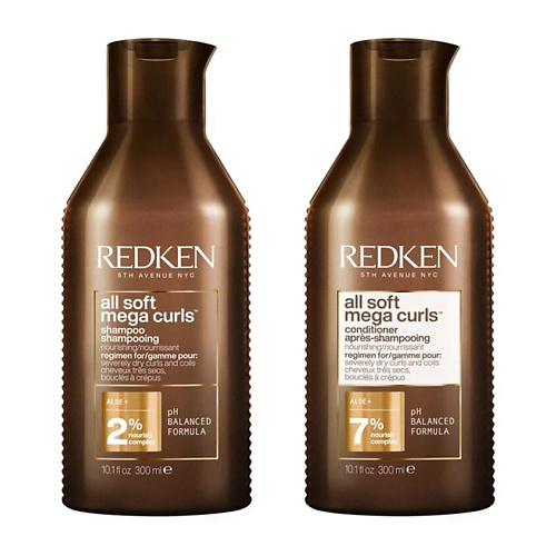 REDKEN Набор All Soft Mega Curls Bundle: Шампунь + Кондиционер #1
