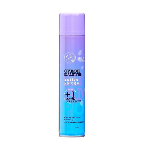 SB BEAUTY Сухой шампунь Secret Beauty «Active Fresh» 200 #1
