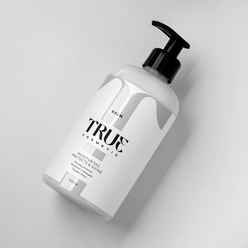 TRUE COSMETIC Бальзам для волос увлажнение и блеск с дозатором 500 #1