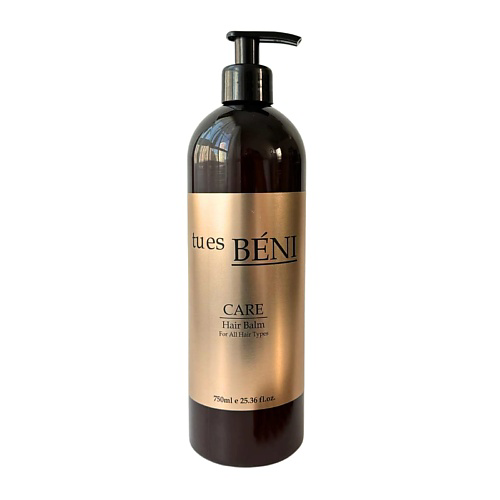 TU ES BENI Бальзам для всех типов волос  CARE Hair Balm  восстановление, питание, блеск 750 #1