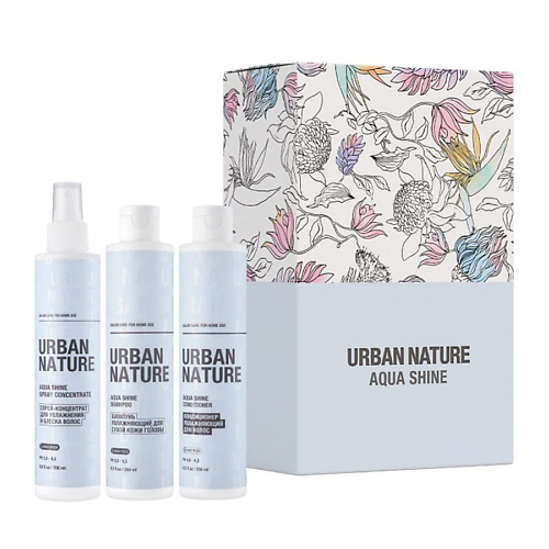 URBAN NATURE AQUA SHINE ПОДАРОЧНЫЙ НАБОР #1