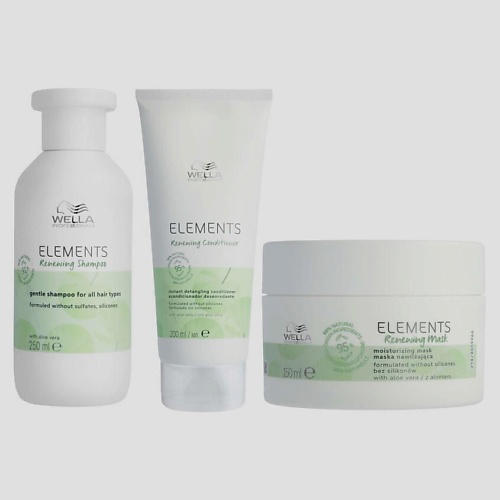 WELLA PROFESSIONALS Набор Elements Renewing Bundle: Шампунь + Кондиционер + Маска #1