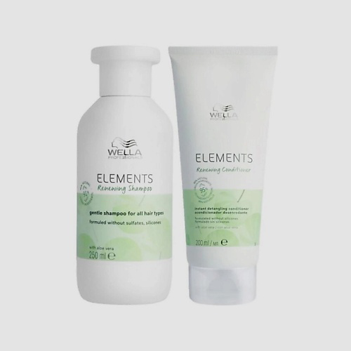 WELLA PROFESSIONALS Набор Elements Renewing Bundle: Шампунь + Кондиционер #1