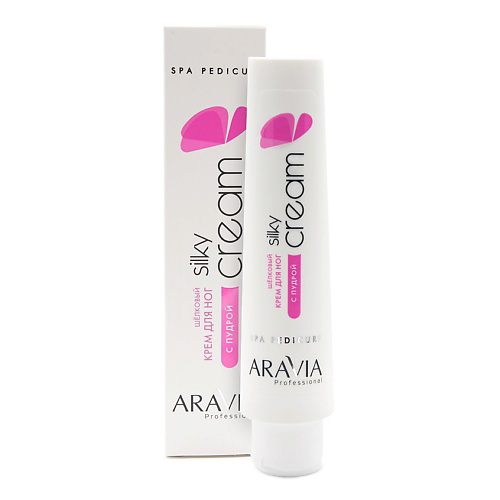 ARAVIA PROFESSIONAL Шёлковый крем для ног с пудрой Spa Pedicure Silky Cream 100 #1