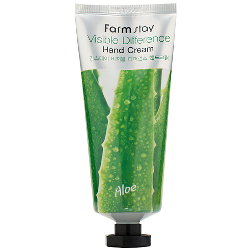 FARMSTAY Крем для рук с экстрактом алоэ Visible Difference Hand Cream Aloe 100 #1