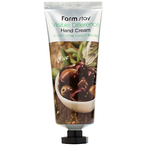 FARMSTAY Крем для рук с экстрактом оливы Visible Difference Hand Cream Olive 100 #1
