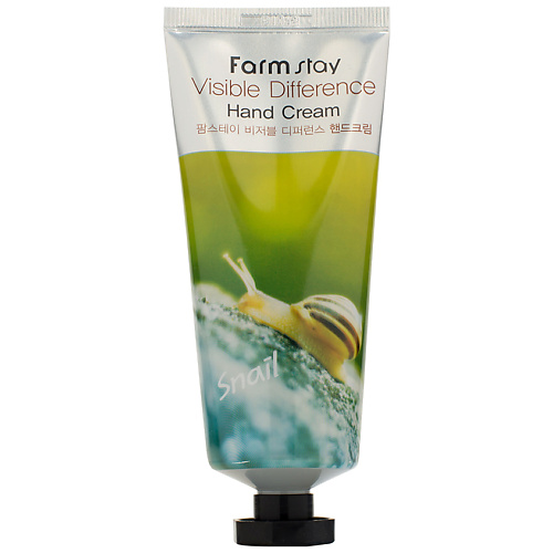 FARMSTAY Крем для рук с муцином улитки Visible Difference Hand Cream Snail 100 #1