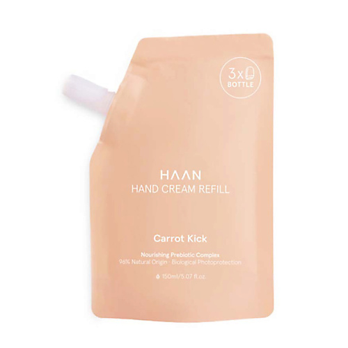 HAAN Крем для рук с пребиотиками "Морковный кекс" в рефилле Pouch Hand Cream Carrot Kick 150 #1