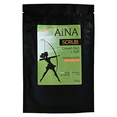 AINA Скраб для тела "Green tea and Salt" 250 #1