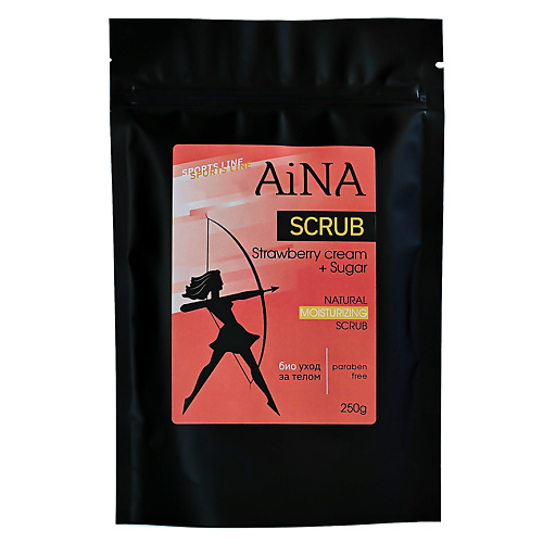 AINA Скраб для тела "Strawberry cream and Sugar" 250 #1