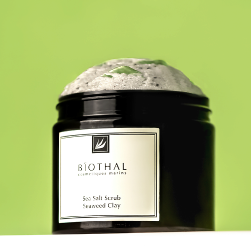 BIOTHAL Скраб соляной для тела Водоросли Глина Sea Salt Scrub Seaweed Clay 380 #1