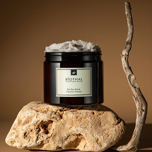 BIOTHAL Скраб соляной для тела Кокос-Ваниль   Sea Salt Scrub Coconut Vanilla 380 #1