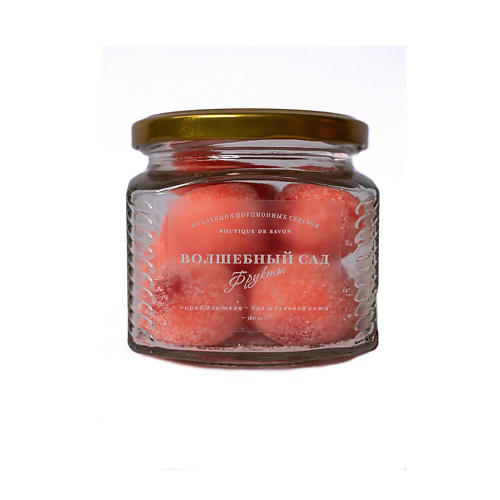 BOUTIQUE DE SAVON Скраб фрукты Персики 380 #1