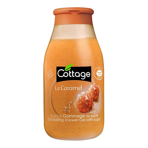 COTTAGE Гель-гоммаж для душа Карамель Exfoliating Shower Gel 250 #1