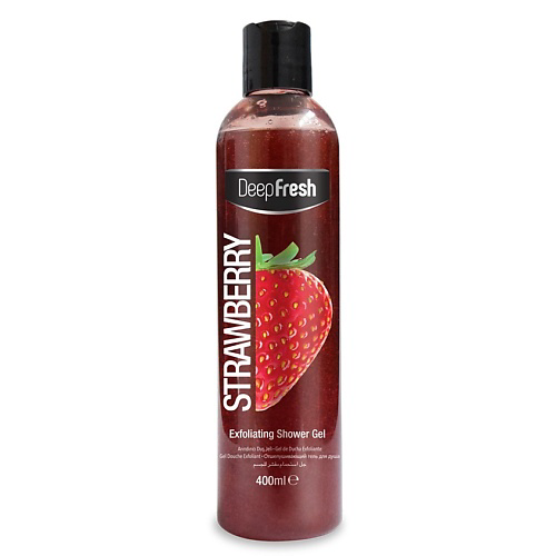 DEEP FRESH Гель-скраб для душа Strawberry 400 #1
