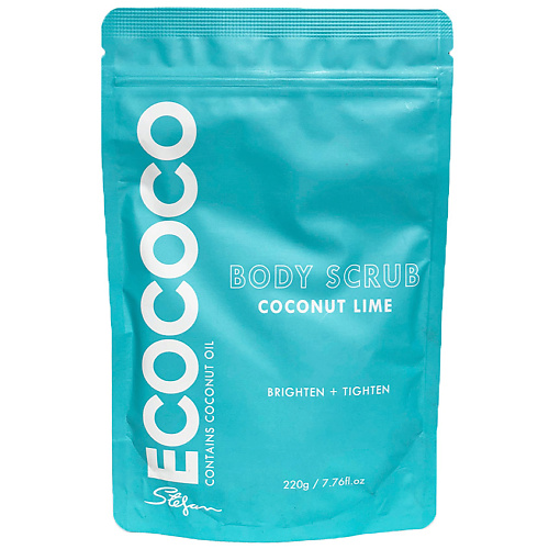 ECOCOCO Скраб для тела для сияния и упругости Лайм и Кокос Body Scrub Coconut Lime 220 #1