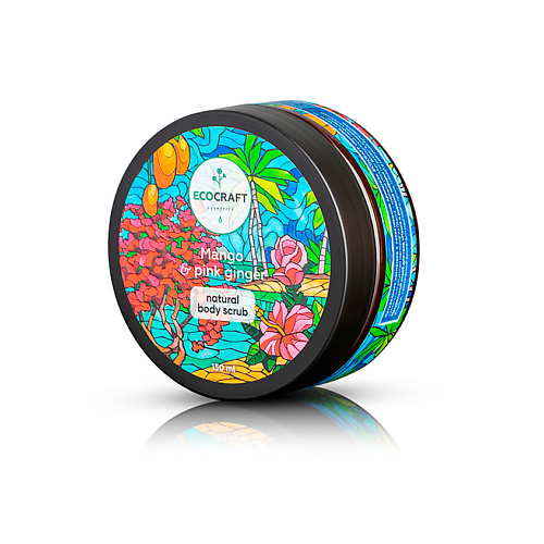 ECOCRAFT Скраб для тела Манго и розовый имбирь Mango & Pink Ginger Natural Body Scrub 150 #1