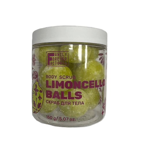 FAMILY FOREVER FACTORY Скраб для тела "LIMONCELLO BALLS" Hand Made 150 #1