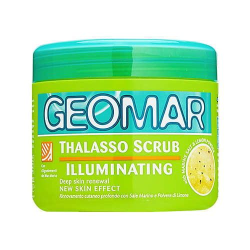 GEOMAR Талассо-скраб ОСВЕТЛЯЮЩИЙ с гранулами ЛИМОНА 600 #1
