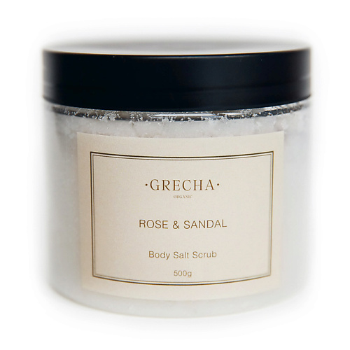 GRECHA ORGANIC Соляной скраб "Rose & Sandal" 500 #1