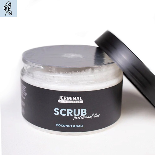 JERMINAL COSMETICS Скраб Кокосовый антицеллюлитный для тела Баунти 250 #1