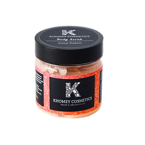 KHOMEY COSMETICS Скраб для тела из масел ши и кокоса Juicy Peach, персиковый смузи 150 #1