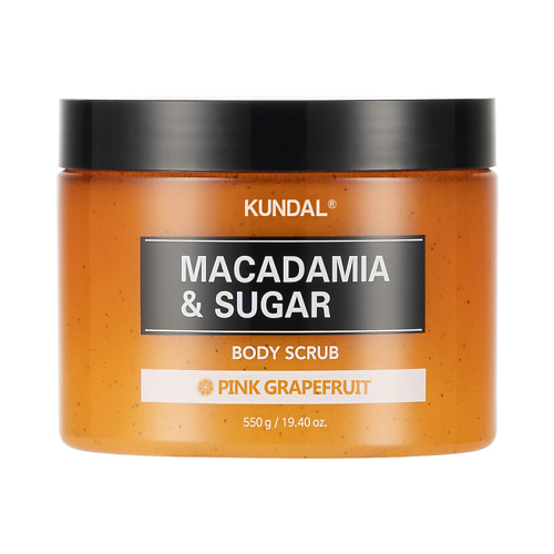 KUNDAL Скраб для тела Розовый грейпфрут Macadamia & Sugar Body Scrub 550 #1