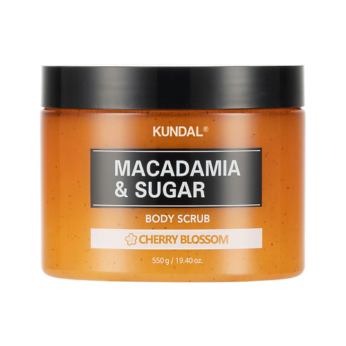 KUNDAL Скраб для тела Цветок вишни Macadamia & Sugar Body Scrub 550 #1