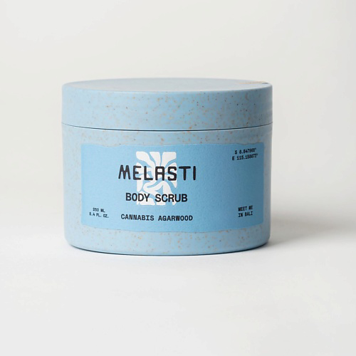 MELASTI Солевой скраб для тела Melasti  Cannabis Agarwood 250 #1
